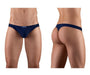 ErgoWear Thongs FEEL GR8 Stretch Lightweight Microfiber Thong Night Blue 1084 22 - SexyMenUnderwear.com