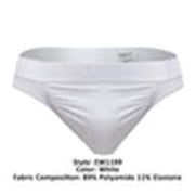 ErgoWear Thongs FEEL XV Low-Rise Super Soft Elastic Thong White 1199 - SexyMenUnderwear.com