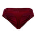 ErgoWear Thongs FEEL XV Low-Rise Thong Elastic Waistband Burgundy 1195 - SexyMenUnderwear.com
