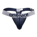 ErgoWear Thongs MAX Mesh Pouch Stretchy Breathable Thong Dark Blue 1207 14 - SexyMenUnderwear.com