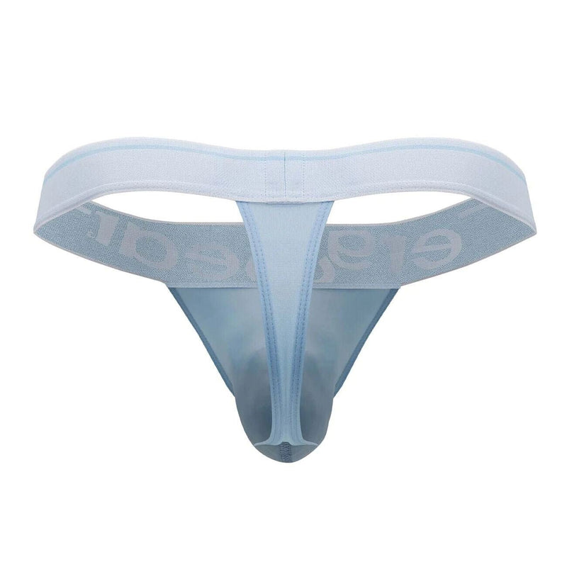 ErgoWear Thongs MAX SE Sporty Elastic Thong Light Blue 1307 - SexyMenUnderwear.com