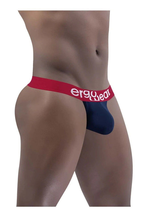 ErgoWear Thongs MAX SP Quick-Dry Sporty Thong Admiral Blue 1453 85 - SexyMenUnderwear.com