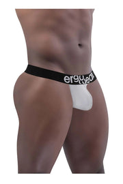 ErgoWear Thongs MAX SP Quick-Dry Sporty Thong Silver Gray 1444 85 - SexyMenUnderwear.com