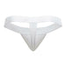 ErgoWear Thongs MAX XV Silky Soft Microfiber Thong White 1177 44 - SexyMenUnderwear.com