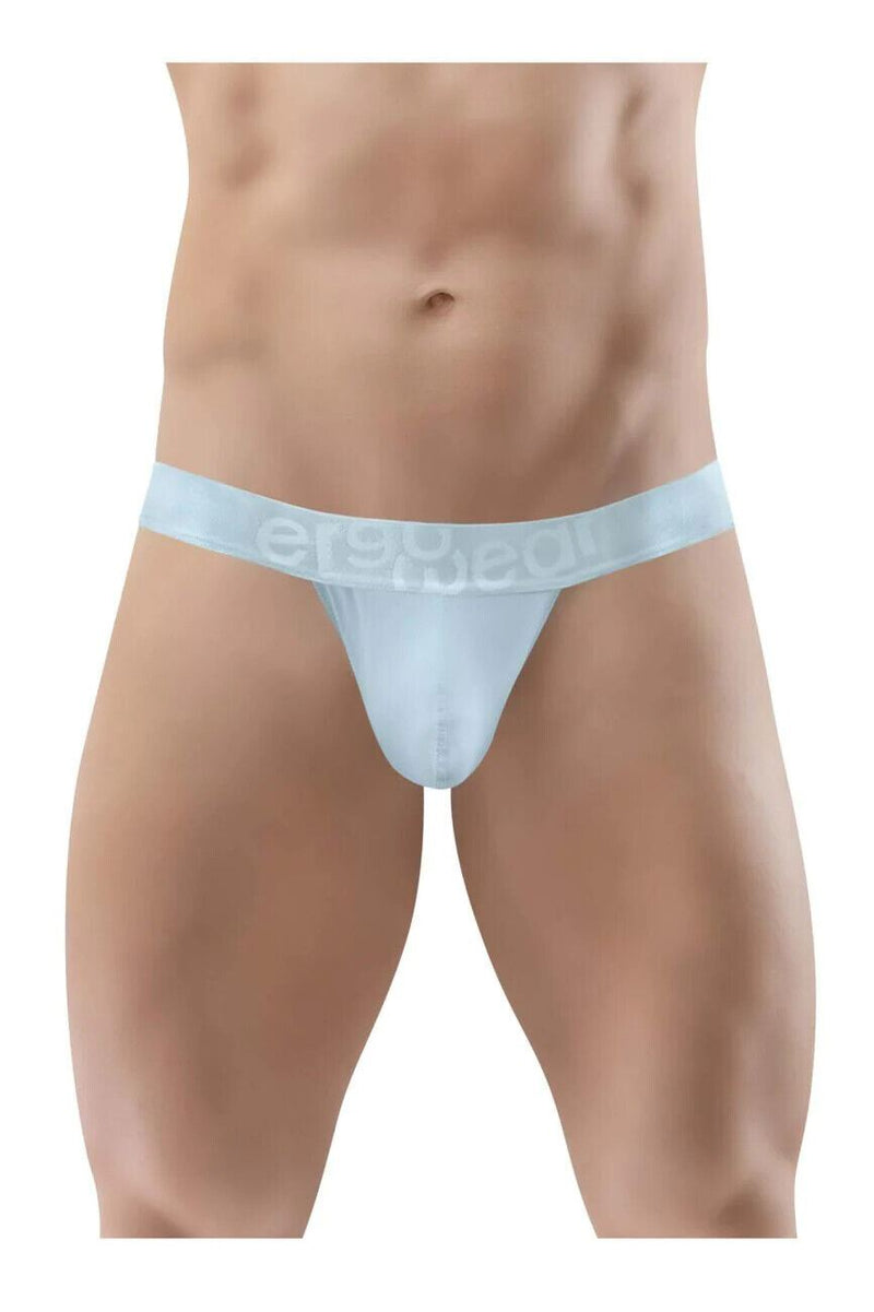 ErgoWear Thongs MAX XX Pure Luxury Soft Resilient Thong Aqua 1297 66 - SexyMenUnderwear.com