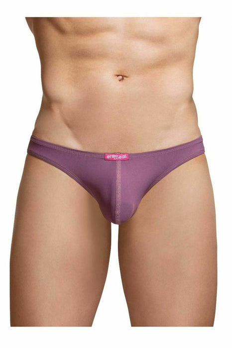 ErgoWear Thongs X4D Thin MicroFiber Tangas Big Pouch Support Marsala 0977 23 - SexyMenUnderwear.com