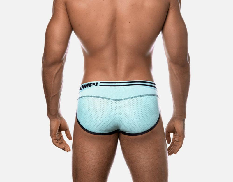 Fashion Briefs PUMP! Sport Brief Agua Marina Blend Of Aqua Mesh & Cotton 12041