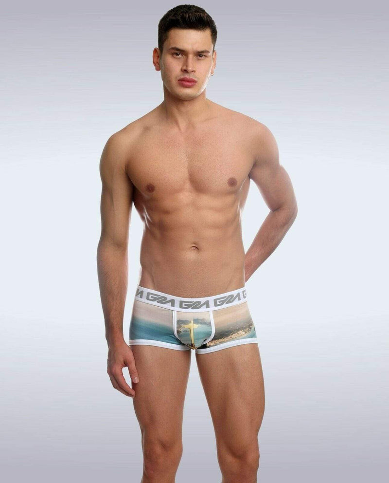 Garcon Model Boxer Trunk Rio De Janeiro Ultra Soft Tagless 3 - SexyMenUnderwear.com