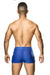 GIGO Sporty Mini Shorts Suggestive Blue Mesh SportWear Mens Shorts Blue B30175 1 - SexyMenUnderwear.com