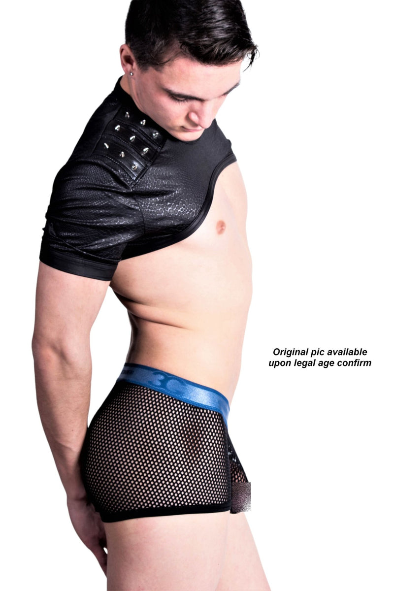 Gregg homme 3G Catch Me Fish Net Boxer short 2434 11 - SexyMenUnderwear.com