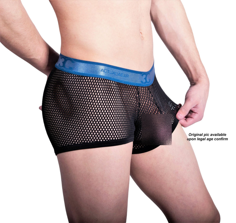 Gregg homme 3G Catch Me Fish Net Boxer short 2434 11 - SexyMenUnderwear.com