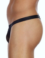 Gregg Homme Appolo Fishnet Thongs Lingerie Black 76904 6 - SexyMenUnderwear.com