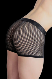 Gregg homme Boxer 3G Catch Me Fish Net Black 2433 14 - SexyMenUnderwear.com