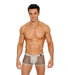 Gregg Homme Boxer Brief Beyond Doubt Mesh Fabric Pewter 110205 102 - SexyMenUnderwear.com