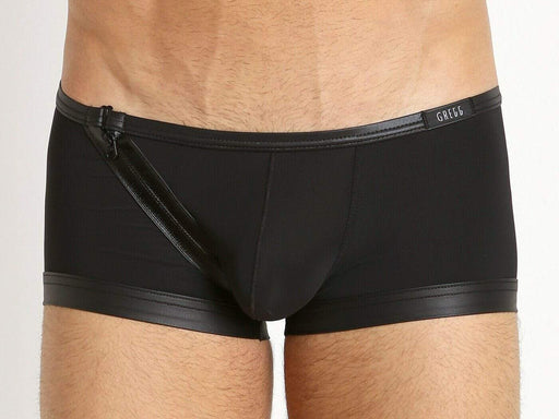 Gregg Homme Boxer Brief Break In With Zipper Black 142005 4 - SexyMenUnderwear.com