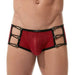 Gregg Homme Boxer Brief Conquistador Fish-Mesh Trunk Red 160005 112 - SexyMenUnderwear.com