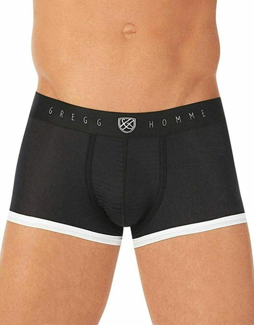 Gregg Homme Boxer Brief Gentlemen Modal Super Soft Black 121605 110 - SexyMenUnderwear.com