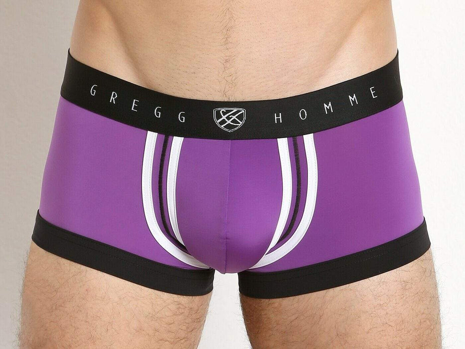 Gregg Homme Boxer Brief Push Up 2.0 Mini Boxers Padded Purple 142505 117