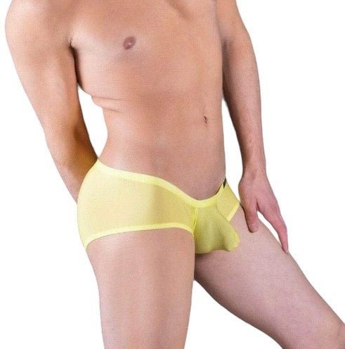 Gregg Homme Boxer Brief Torridz Sous-Vetement MicroFibre Yellow 87405 6 - SexyMenUnderwear.com