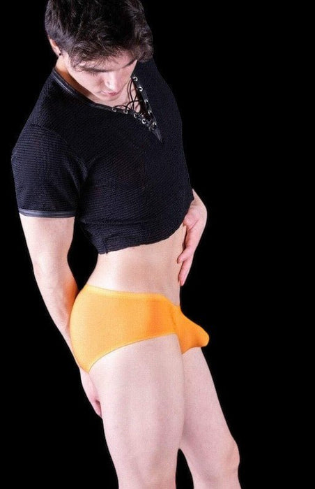 Gregg Homme Boxer Brief Torridz Spandex-Microfiber Orange 87405 3 - SexyMenUnderwear.com