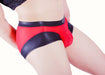 Gregg Homme Boxer Brief Two-Timer Faux Leather-Look Red 130305 71 - SexyMenUnderwear.com