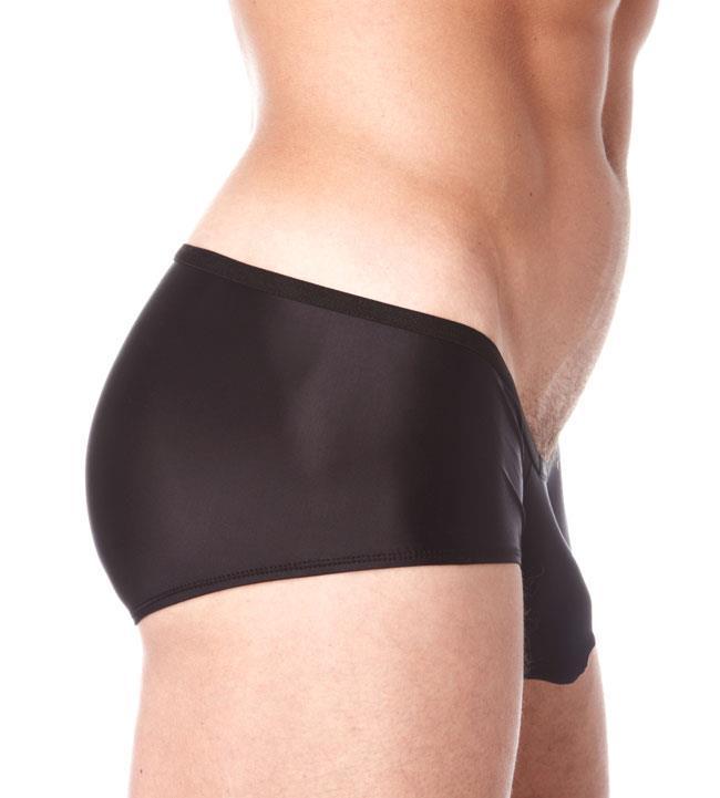 Gregg Homme Boxer Brief Voyeur Liquid Touch Mini Boxers Black 100605 38 - SexyMenUnderwear.com