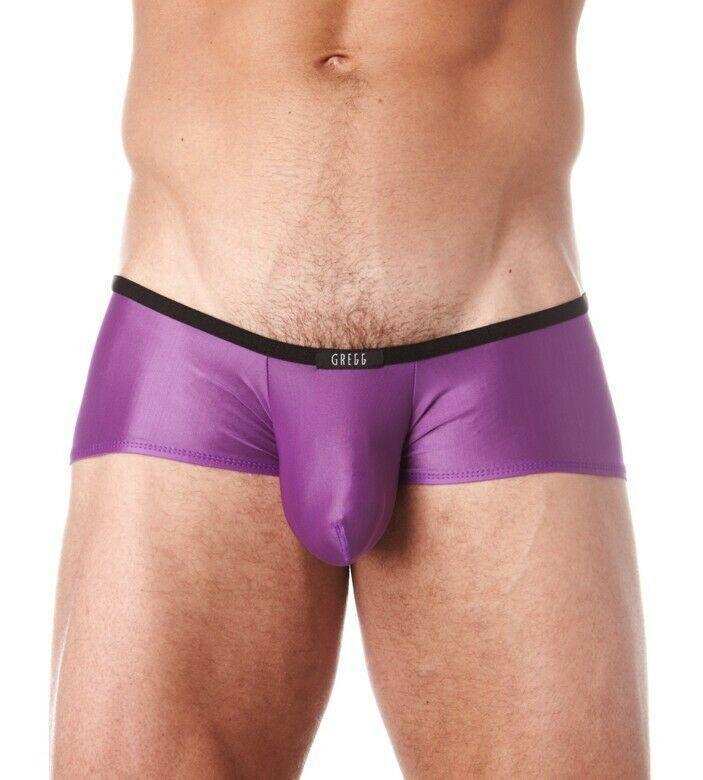 Gregg Homme Boxer Brief Voyeur Liquid Touch Purple 100605 38 - SexyMenUnderwear.com