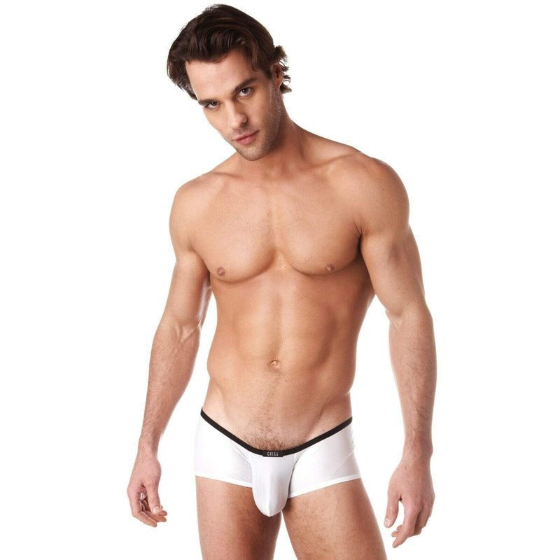 Gregg Homme Boxer Brief Voyeur Liquid Touch white 100605 39 - SexyMenUnderwear.com