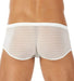 Gregg Homme Boxer Briefs ShowOff Sexy see-through undies White 121505 104 - SexyMenUnderwear.com