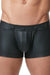 Gregg Homme Boxer Crave Boxer Brief Faux Leather Look Black 152615 58 - SexyMenUnderwear.com