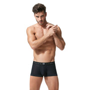 Gregg Homme Boxer Room-Max Hyper Stretch Trunk Black 152705 44 - SexyMenUnderwear.com