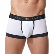 Gregg Homme Boxer Room Max MicroFiber Ultra Thin Underwear White 152705 44 - SexyMenUnderwear.com