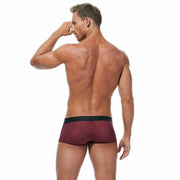 Gregg Homme Boxer Torridz HyperStretch Burgundy 87465 15A - SexyMenUnderwear.com
