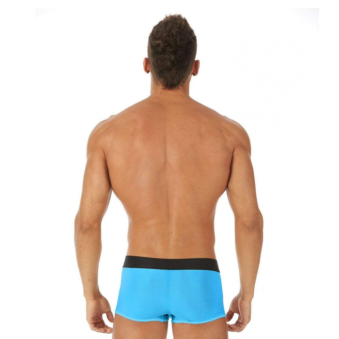 Gregg Homme Boxer Torridz Outrageous Underwear Sheer Aqua 87465 15C - SexyMenUnderwear.com