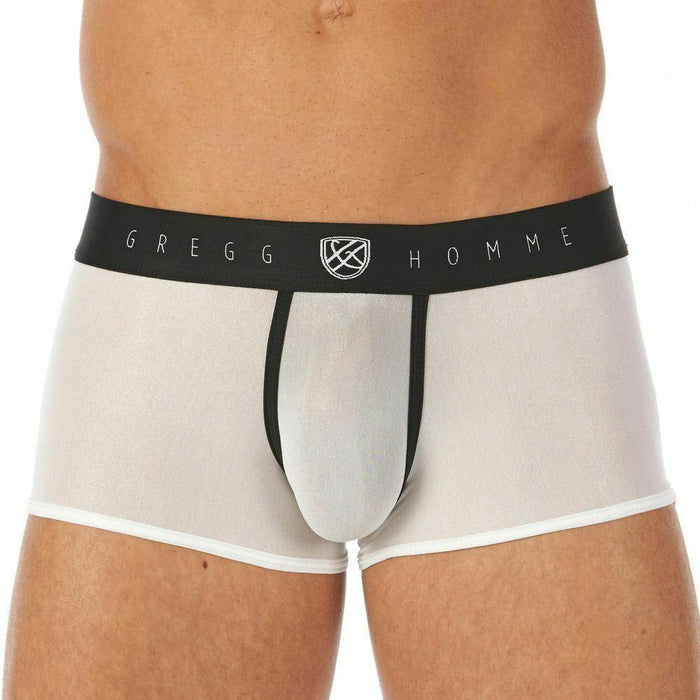 Gregg Homme Boxer Torridz Sheer Underwear White 87465 15 - SexyMenUnderwear.com