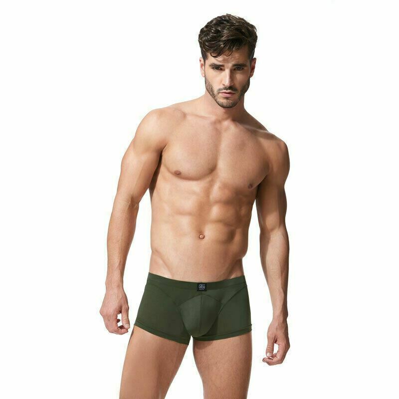 Gregg Homme Boxer Wonder Super Soft Khaki 96105 36 - SexyMenUnderwear.com