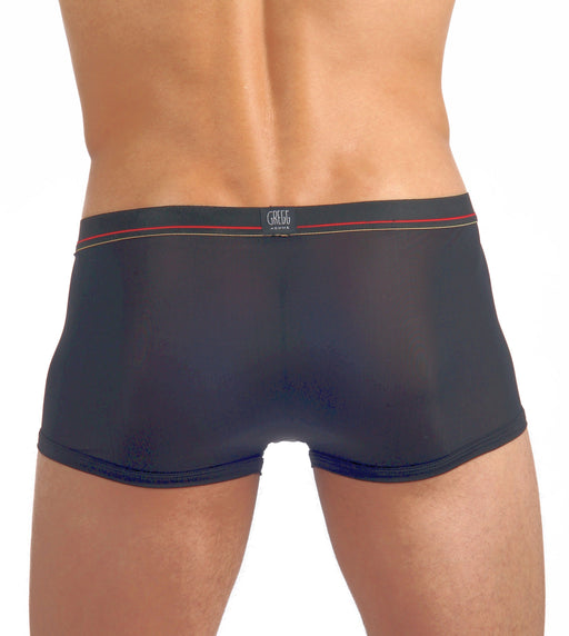 XS Gregg Homme Boxer Target Trunk Silky Underwear Black 110355 32 —