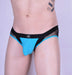 Gregg Homme Brief Avant-Garde Mesh Sexy Slip Aqua 160403 93 - SexyMenUnderwear.com