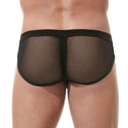 Gregg Homme Brief Avant-Garde Mesh Sexy Slip Black 160403 95A - SexyMenUnderwear.com
