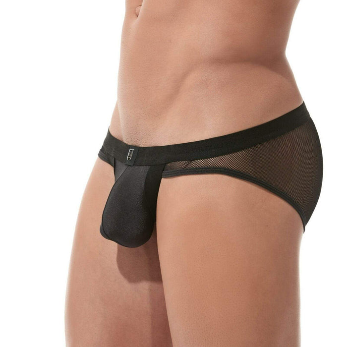 Gregg Homme Brief Avant-Garde Mesh Sexy Slip Black 160403 95A - SexyMenUnderwear.com