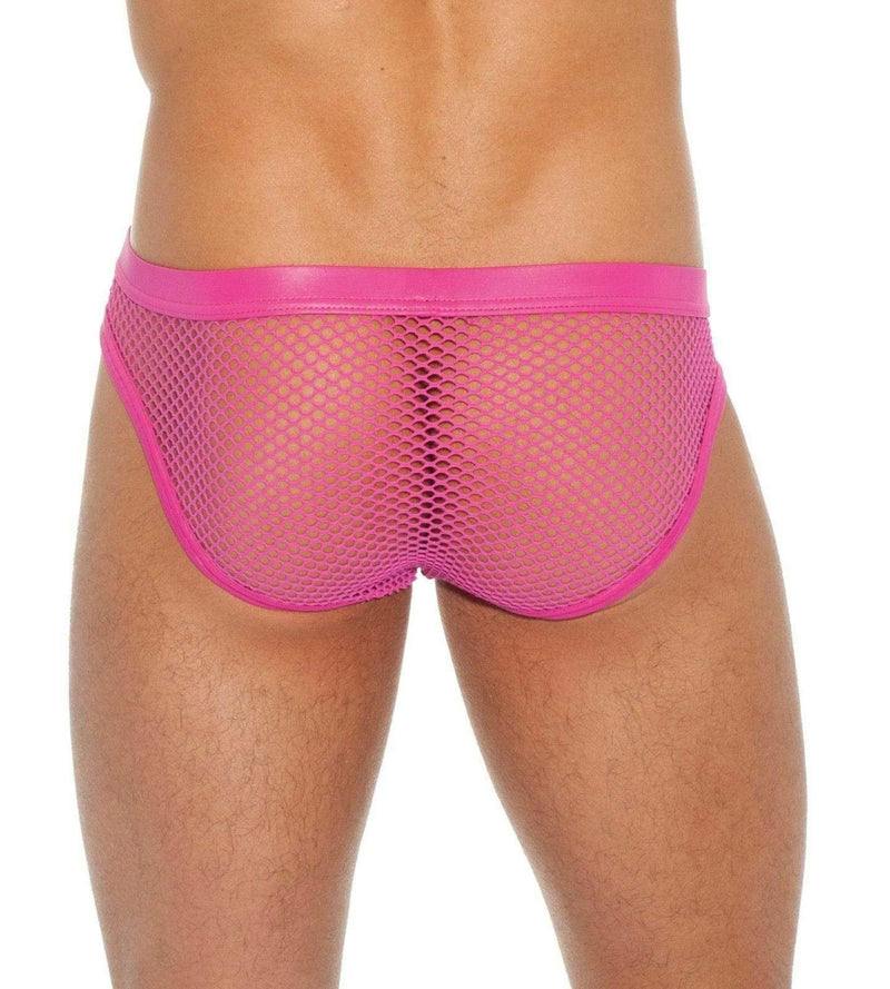 Gregg Homme Brief Beyond Doubt Mesh Sexy Briefs Magenta Pink 110213 103 - SexyMenUnderwear.com