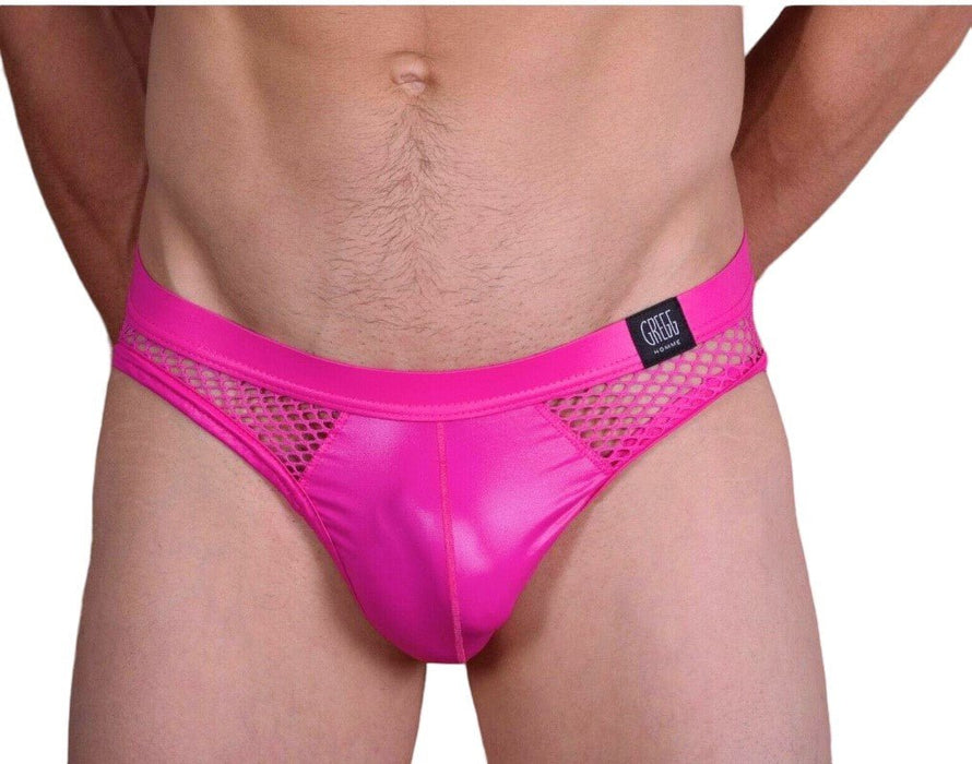 Gregg Homme Brief Beyond Doubt Mesh Sexy Briefs Magenta Pink 110213 103 - SexyMenUnderwear.com