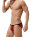 Gregg Homme Brief Conquistador Mesh Fishnet Slip Red 160003 113 - SexyMenUnderwear.com