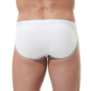 Gregg Homme Brief Evoke Low Rise Cut Slip White 160503 98 - SexyMenUnderwear.com