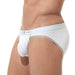 Gregg Homme Brief Evoke Low Rise Cut Slip White 160503 98 - SexyMenUnderwear.com