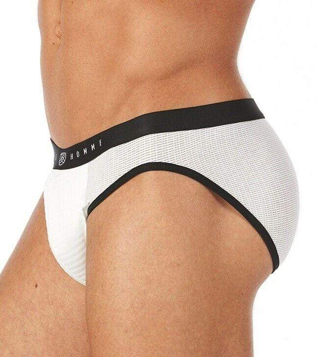Gregg Homme Brief Gentlemen Modal Slip White 121603 111 - SexyMenUnderwear.com