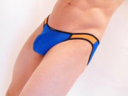 Gregg Homme Brief Super-Ero Slip Hyperstretch Bold Color Orange Royal 160303 97 - SexyMenUnderwear.com