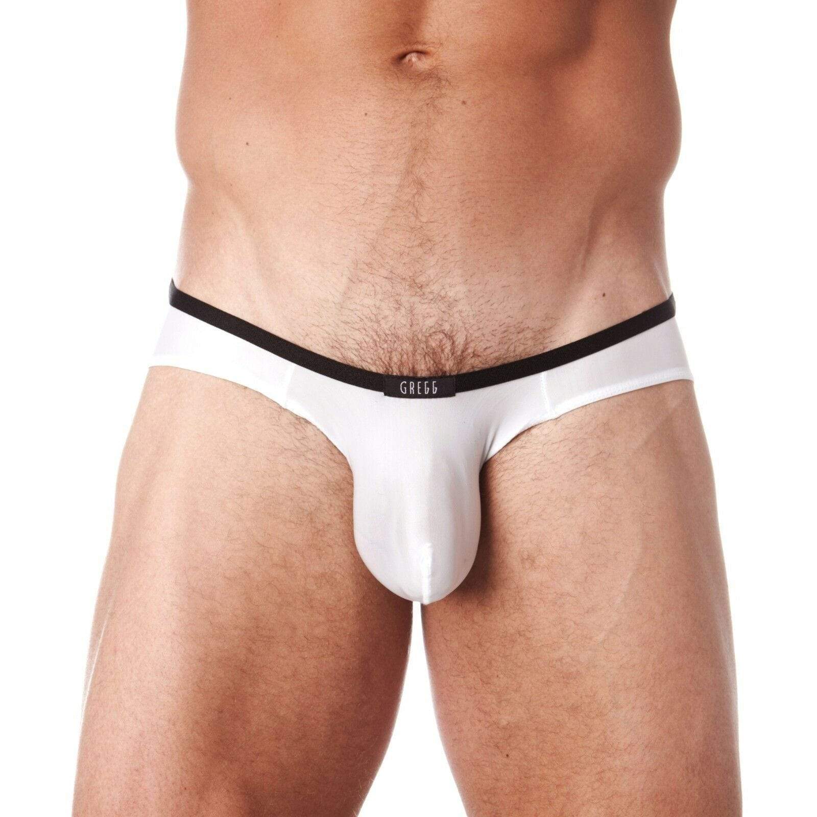 Gregg Homme Brief Voyeur Slip HyperStretch White 100603 51 —  SexyMenUnderwear.com