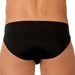 Gregg Homme Brief Wonder Contoured Pouch Gauge Microfiber Black Briefs 96103 - SexyMenUnderwear.com