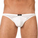 Gregg Homme Brief Wonder Contoured Pouch Gauge Microfiber White Briefs 96103 - SexyMenUnderwear.com